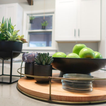 hearth and hand tray, target tray, kitchen island decor