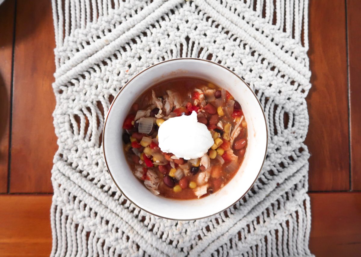 taco soup crock pot