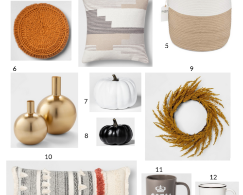 cozy fall home decor