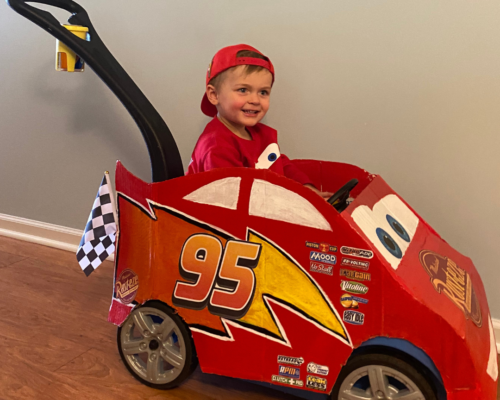 lightning mcqueen riding costume