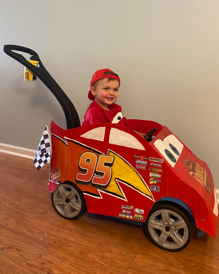 Diy Lightning Mcqueen Halloween Costume Dana Traynor 3204